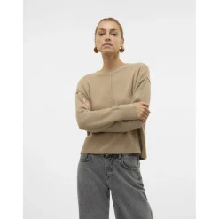 Vero Moda dame strik VMESTI - Silver Mink Melange Online