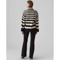 Vero Moda dame strik VMHERMOSA - Black W BIRCH