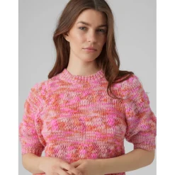 Vero Moda dame strik VMMADDI - Pastel Lavender W. CAYENNE AND GOLD FUSION New