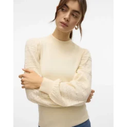 Vero Moda dame strik VMNEWLIMONE - Birch New