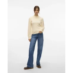 Vero Moda dame strik VMNEWLIMONE - Birch New