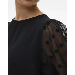 Vero Moda dame top VMALVA - Black Online