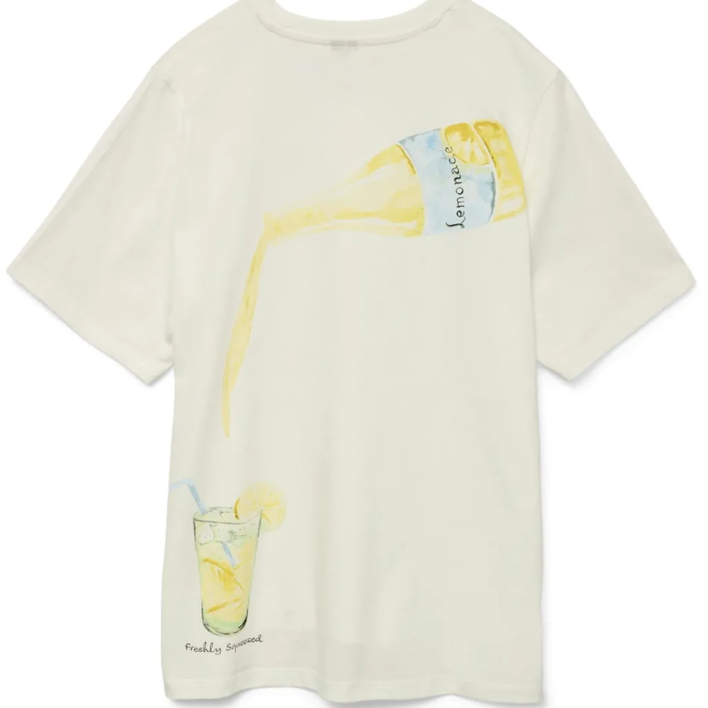 Vero Moda DAME TOP VMAYA CATY - Snow White Lemonade Clearance
