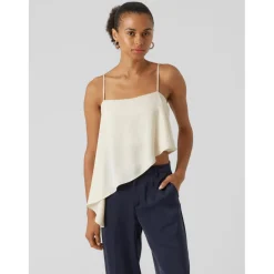 Vero Moda dame top VMELEANOR - Birch Clearance