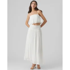 Vero Moda dame top VMFELICIA - Bright White Best