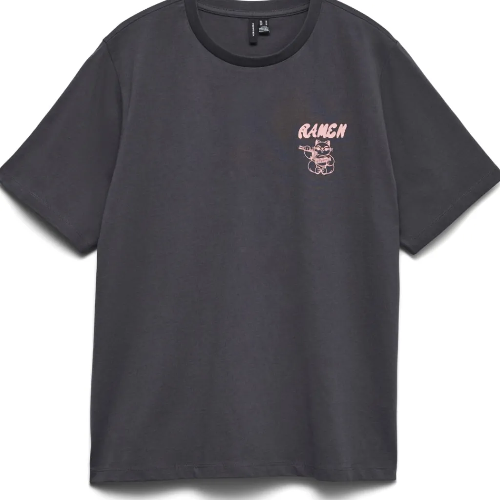 Vero Moda Dame Top VMLilje - Asphalt Ramen Discount