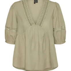 Vero Moda dame top VMLOUISA - Laurel Oak Discount
