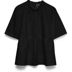 Vero Moda DAME TOP VMNEWISOLDE - Black Best