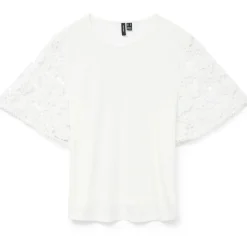 Vero Moda dame top VMPANNA - Snow white Sale