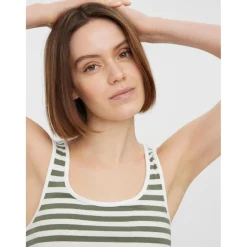 Vero Moda dame top VMSAILOR - Laurel Wreath SNOW WHITE Hot