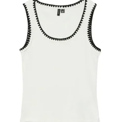 Vero Moda dame top VMVIOLA - Snow white Online