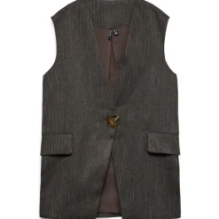 Vero Moda dame vest VMKYLAN - Toffee Discount