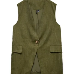 Vero Moda dame vest VMKYLAN - Dark Olive New