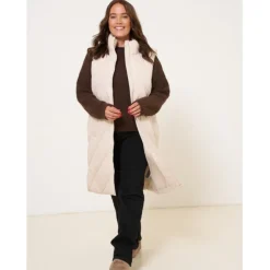 Vero Moda dame vest VMMILLAS - Oatmeal Discount