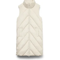 Vero Moda dame vest VMMILLAS - Oatmeal Discount