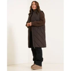 Vero Moda dame vest VMMILLAS - Chocolate Brown Outlet