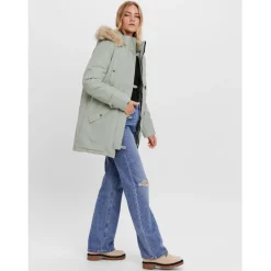 Vero Moda dame vinterjakke VMEXCURSIONEXPEDITION - Mineral Gray Clearance