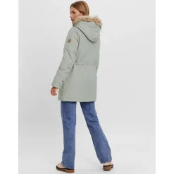Vero Moda dame vinterjakke VMEXCURSIONEXPEDITION - Mineral Gray Clearance