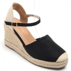 SHOES Vicca Dame plateau sandal 5982 - Black Best