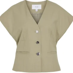 VILA dame blazer vest VIKEEP - Elm Clearance