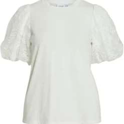 VILA dame bluse VISIMONIA - Snow white Outlet