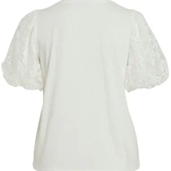 VILA dame bluse VISIMONIA - Snow white Outlet