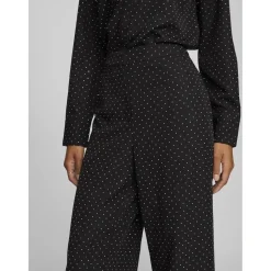 VILA dame bukser VISIMILETTA - Black Beauty Discount