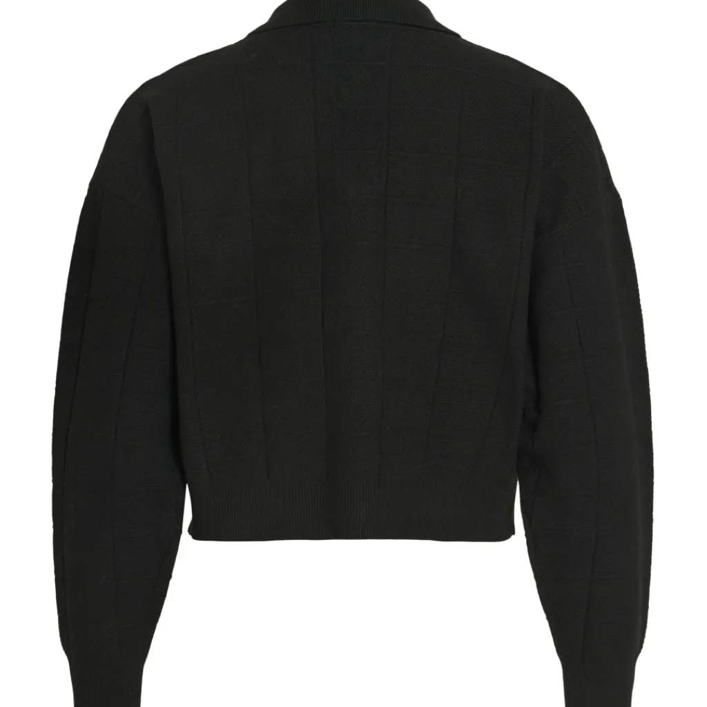 VILA dame cardigan VIJULISA - Black Beauty Hot