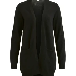 VILA dame cardigan VIRIL - Black Online
