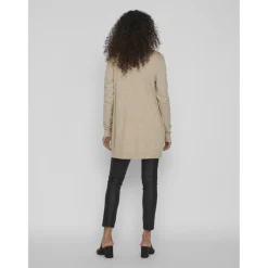 VILA dame cardigan VIRIL - Natural MELANGE Hot