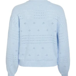 VILA dame cardigan VIRIL - Kentucky Blue MELANGE Discount