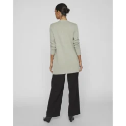 VILA dame cardigan VIRIL - Oil Green MELANGE Best