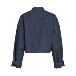 VILA dame denim jakke VIADONNA - Dark Blue Denim New