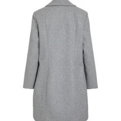 VILA DAME JAKKE VICLAUDIA - Light Grey Melange Clearance