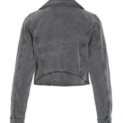 VILA dame jakke VIKIKI - Medium Grey Denim Online