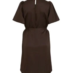 VILA DAME KJOLE VIELLETTE - Coffee Bean Best