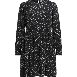 VILA dame kjole VIJONNA - Black Discount