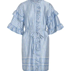 VILA dame kjole VIKAVAS - Kentucky blue Sale