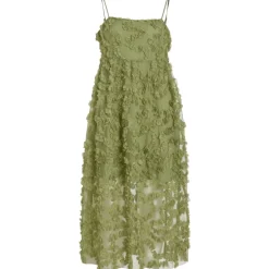 VILA dame kjole VILEONORA - Sage Hot