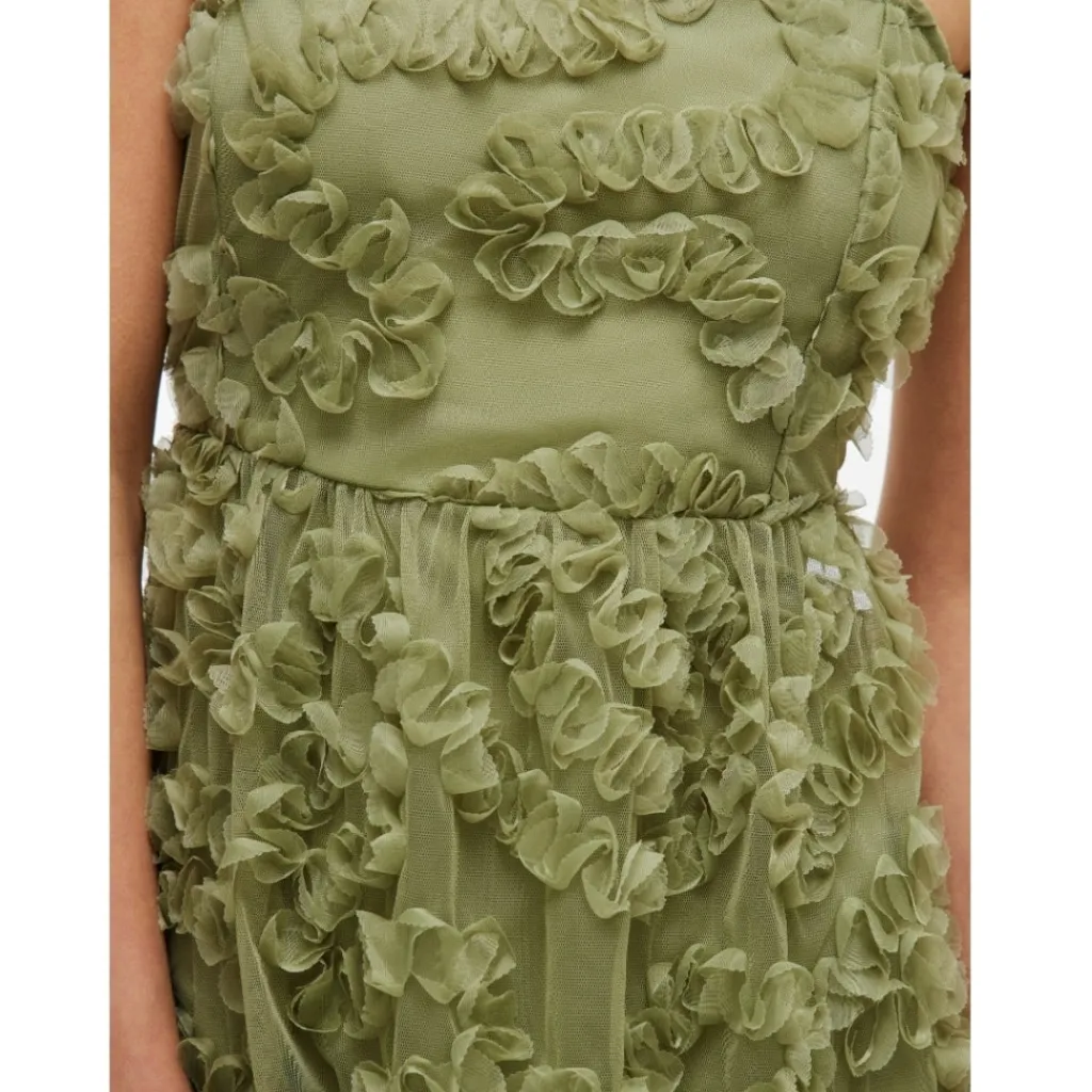 VILA dame kjole VILEONORA - Sage Hot