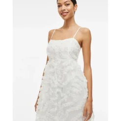 VILA dame kjole VILEONORA - Cloud Dancer Outlet