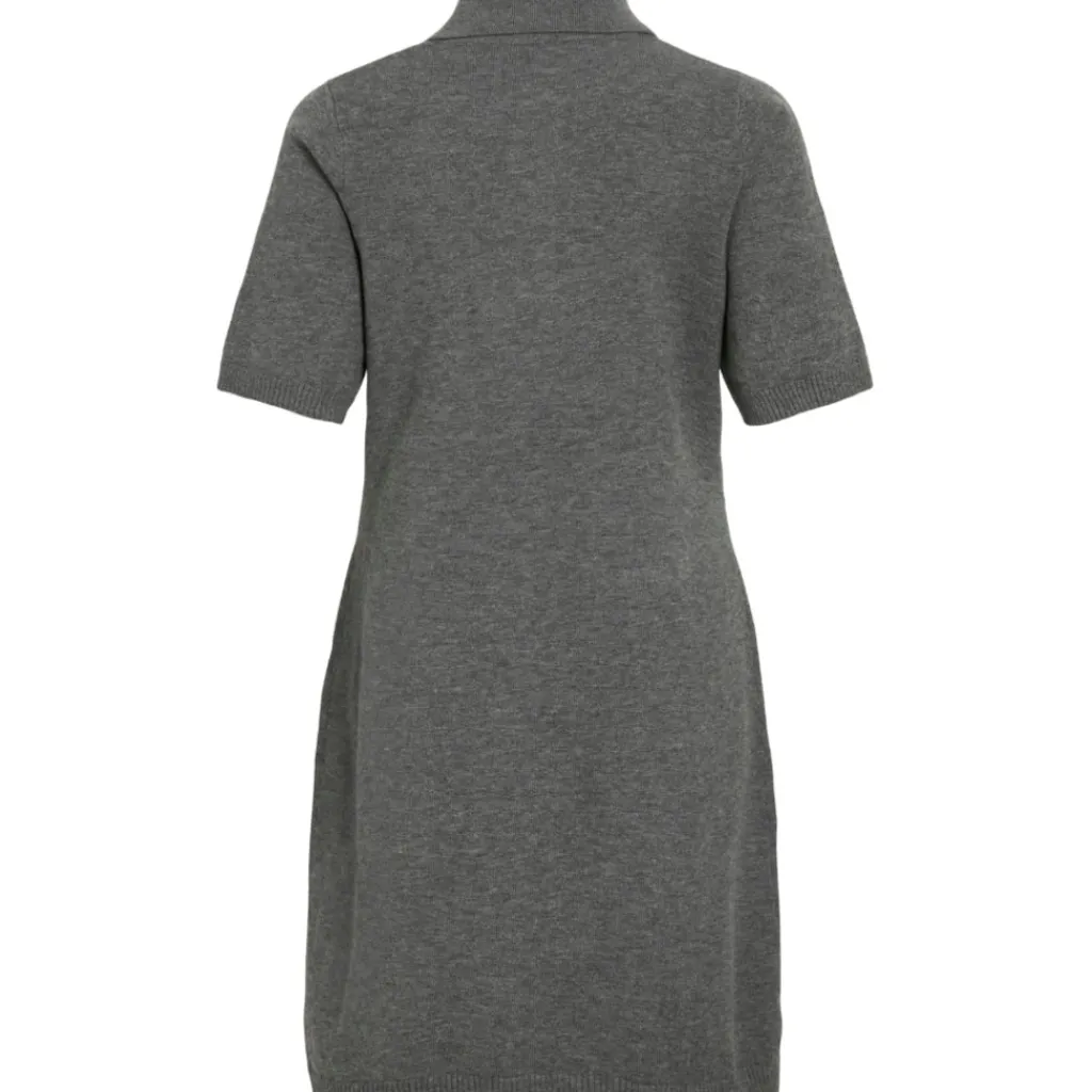 VILA dame kjole VILINA - Medium grey melange New