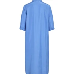 VILA dame kjole VIOXANA - Bijou Blue Outlet