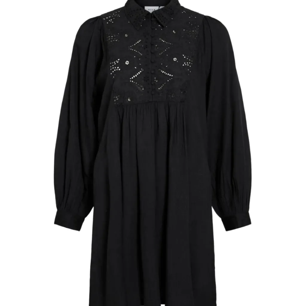 VILA DAME KJOLE VITYRA - Black Beauty Best