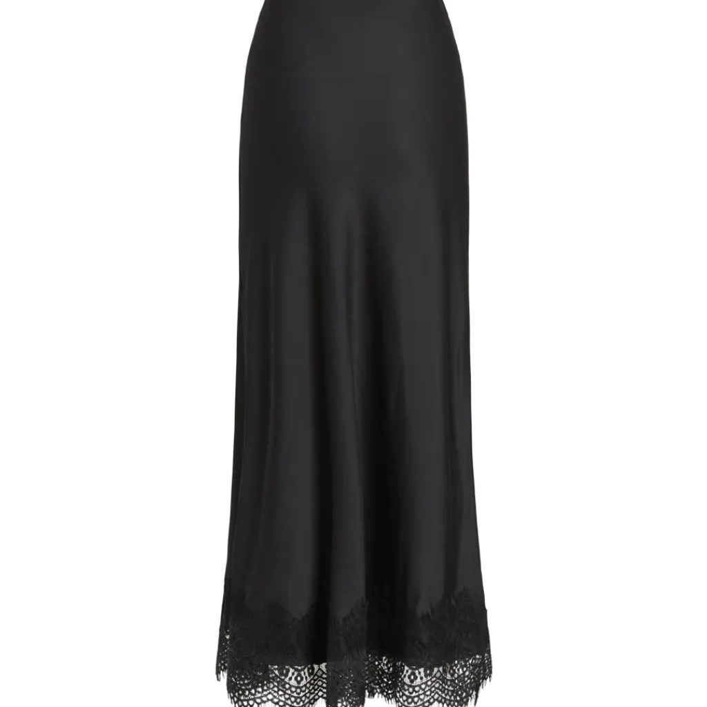 VILA Dame Nederdel VIEllette - Black Beauty Online