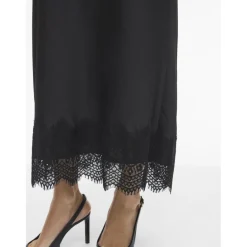 VILA Dame Nederdel VIEllette - Black Beauty Online