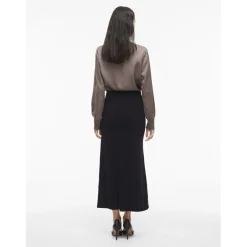 VILA dame nederdel VIRIL - Black Best