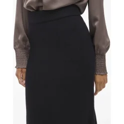 VILA dame nederdel VIRIL - Black Best