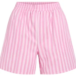 VILA DAME SHORTS VIASTANA - Sangria Sunset Stripes Online