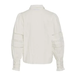 VILA dame skjorte VICORLINA - Cloud Dancer